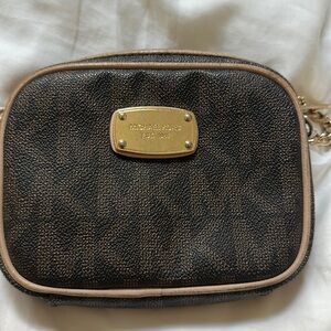 Michael Michael Kors mini leather crossbody bag purse